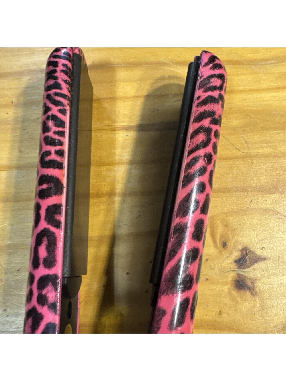 Evalectric Pink Cheetah Ceramic Silk Hair Straightener Limited Edition! TESTED - Picture 3 of 5